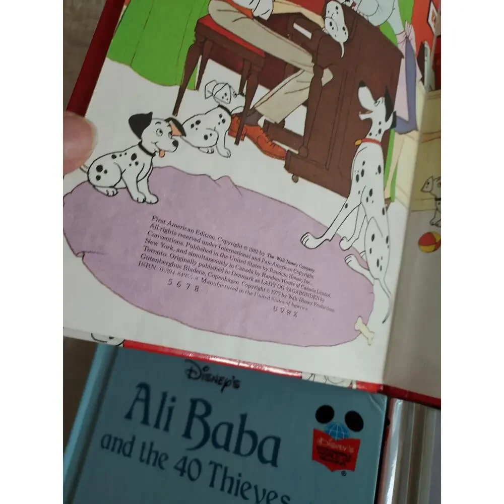 Wonderful World Of Reading Disney Lot Of 10 Books Bambi Aladdin Pinocchio Mermid